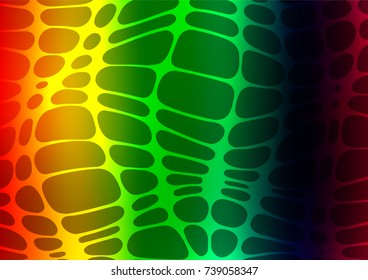 Dark Multicolor, Rainbow vector abstract doodle texture. Sketchy hand drawn doodles on blurred background. The completely new template can be used for your brand book.