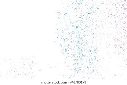 Dark Multicolor, Rainbow vector abstract colorful background, which consist of triangles. Pattern with colored triangles on white background.