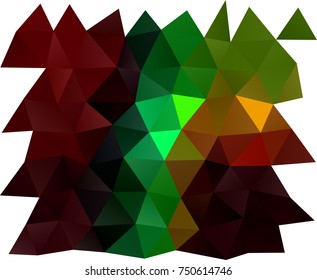 Dark Multicolor, Rainbow vector abstract polygonal template. Shining colored illustration in a brand-new style. Brand-new style for your business design.