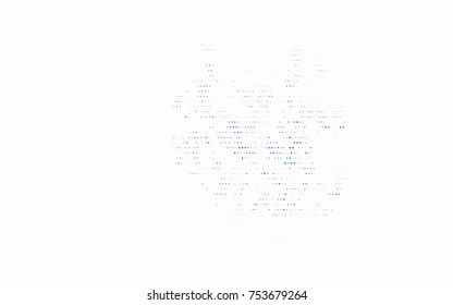 Dark Multicolor, Rainbow vector abstract pattern with circles. Geometry template for your business design. Background with colored spheres.