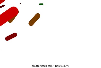 Dark Multicolor, Rainbow vector background with straight lines. Modern geometrical abstract illustration with staves. The template can be used as a background.