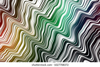 Dark Multicolor, Rainbow vector background with bubble shapes. Creative geometric illustration in marble style with gradient. Brand-new design for your ads, poster, banner.
