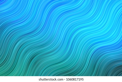 Dark Multicolor, Rainbow vector background with lamp shapes. Glitter abstract illustration with wry lines. A completely new template for your business design.