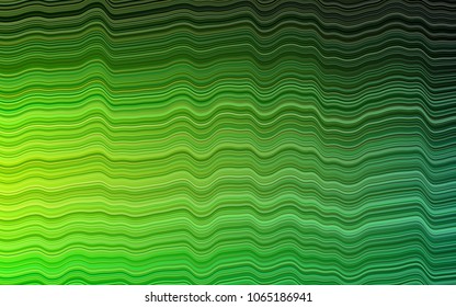 Dark Multicolor, Rainbow vector background with liquid shapes. A sample with blurred bubble shapes. A new texture for your  ad, booklets, leaflets.