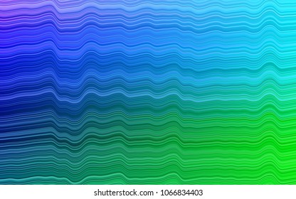 Dark Multicolor, Rainbow vector background with lava shapes. Shining illustration, which consist of blurred lines, circles. A new texture for your  ad, booklets, leaflets.