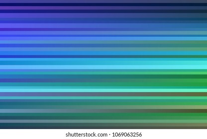 Dark Multicolor, Rainbow vector background with straight lines. Blurred decorative design in simple style with lines. Best design for your ad, poster, banner.