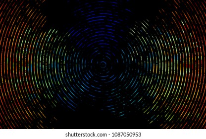 Dark Multicolor, Rainbow vector background with lava shapes. Creative geometric illustration in marble style with gradient. Pattern for your business design.