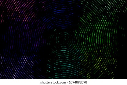 Dark Multicolor, Rainbow vector background with lava shapes. Geometric illustration in marble style with gradient.  Textured wave pattern for backgrounds.
