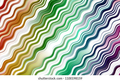 Dark Multicolor, Rainbow vector background with lava shapes. Brand-new colored illustration in marble style with gradient. Marble design for your web site.