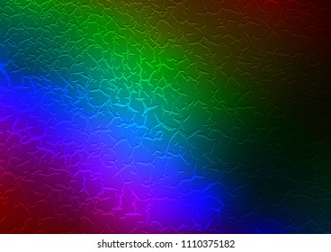 Dark Multicolor, Rainbow vector background with bent lines. Modern gradient abstract illustration with bandy lines. Pattern for your business design.