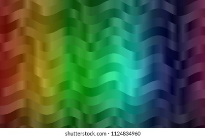 Dark Multicolor, Rainbow vector background with bubble shapes. Creative illustration in halftone marble style with gradient. Marble style for your business design.