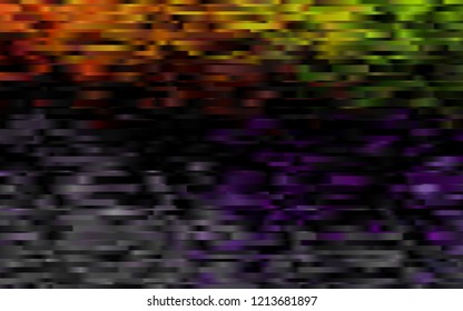 Dark Multicolor, Rainbow vector background with straight lines. Shining colored illustration with narrow lines. Best design for your ad, poster, banner.