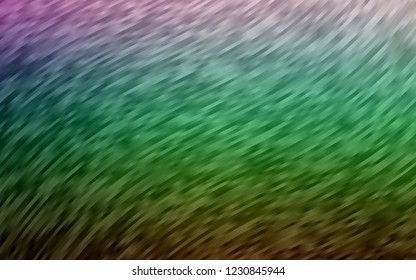 Dark Multicolor, Rainbow vector background with lava shapes. Geometric illustration in marble style with gradient.  Textured wave pattern for backgrounds.