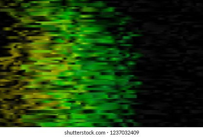 Dark Multicolor, Rainbow vector background with straight lines. Lines on blurred abstract background with gradient. The pattern can be used as ads, poster, banner for commercial.
