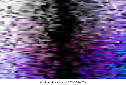 Dark Multicolor, Rainbow vector background with straight lines. Blurred decorative design in simple style with lines. Smart design for your business advert.