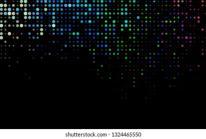 Dark Multicolor, Rainbow vector background with bubbles. Abstract illustration with colored bubbles in nature style. Pattern for ads, booklets. Dark Multicolor, Rainbow vector background with bubbles. Abstract illustration with colored bubbles in nature style. Pattern for ads, booklets.