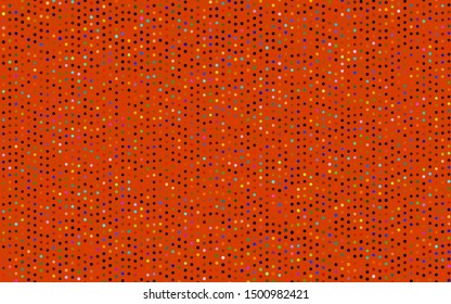 Dark Multicolor, Rainbow vector background with bubbles. Blurred bubbles on abstract background with colorful gradient. Template for your brand book.