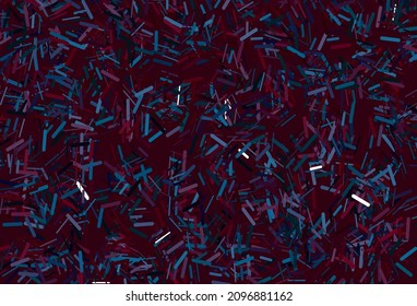 Dark multicolor, rainbow vector background with straight lines. Glitter abstract illustration with colored sticks. Smart design for your business advert.