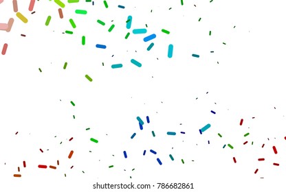 Dark Multicolor, Rainbow vector background with straight lines. Blurred decorative design in simple style with lines. The pattern can be used for medical ad, booklets, leaflets