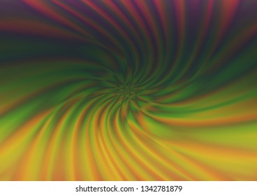 Dark Multicolor, Rainbow vector blur pattern. An elegant bright illustration with gradient. A new texture for your design.