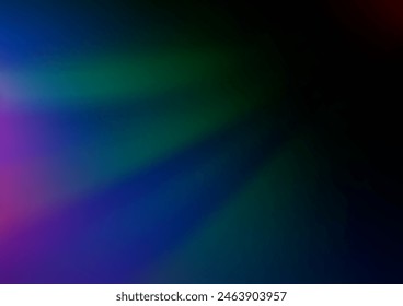 Dark Multicolor, Rainbow vector blur pattern. Colorful illustration in blurry style with gradient. The background for your creative designs.
