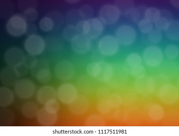 Dark Multicolor, Rainbow vector blurred bright background. Colorful abstract illustration with gradient. A completely new design for your business.