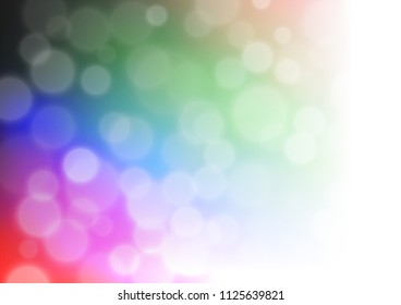 Dark Multicolor, Rainbow vector blurred background. Colorful illustration in abstract style with gradient. Brand new style for your business design.