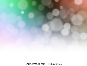 Dark Multicolor, Rainbow vector blurred shine abstract template. Glitter abstract illustration with an elegant design. The blurred design can be used for your web site.