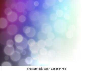 Dark Multicolor, Rainbow vector blurred shine abstract background. A vague abstract illustration with gradient. The blurred design can be used for your web site.