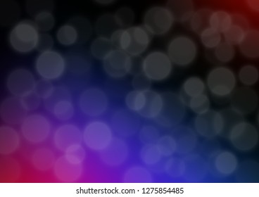 Dark Multicolor, Rainbow vector blurred shine abstract pattern. Colorful abstract illustration with gradient. The template can be used for your brand book.