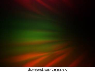 Dark Multicolor, Rainbow vector blurred and colored background. Shining colorful illustration in a Brand new style. Brand new design for your business.