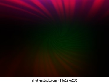 Dark Multicolor, Rainbow vector blurred shine abstract pattern. Shining colorful illustration in a Brand new style. Brand new style for your business design.