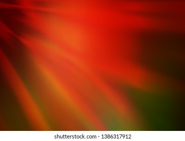Dark Multicolor, Rainbow vector blurred and colored template. An elegant bright illustration with gradient. Brand new design for your business.