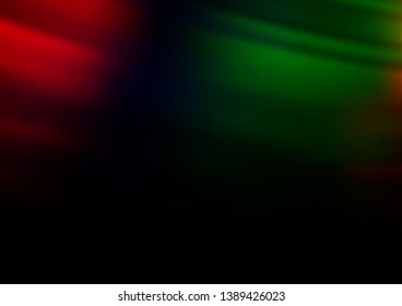 Dark Multicolor, Rainbow vector blurred bright pattern. Shining colorful illustration in a Brand new style. A new texture for your design.