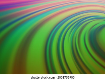 Dark Multicolor, Rainbow vector blurred and colored background. An elegant bright illustration with gradient. The best blurred design for your business.
