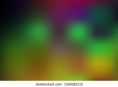 Dark Multicolor, Rainbow vector blurred and colored background. Shining colorful illustration in a Brand new style. Brand new style for your business design.