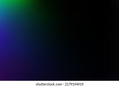 Dark Multicolor, Rainbow vector blurred shine abstract template. Glitter abstract illustration with an elegant design. Template for any brand book.