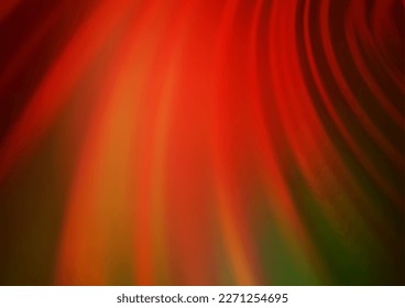 Dark Multicolor, Rainbow vector blurred and colored template. A vague abstract illustration with gradient. Brand new design for your business.