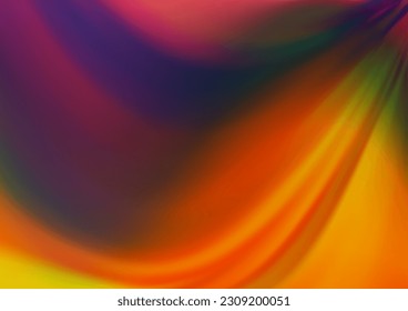 Dark Multicolor, Rainbow vector blurred shine abstract pattern. Modern geometrical abstract illustration with gradient. A completely new template for your design.