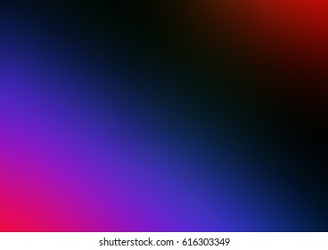 Dark Multicolor, Rainbow vector blurred shine illustration. Brand-new pattern for your business design. Colorful background in abstract style with gradient. 