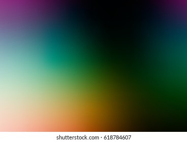 Dark Multicolor, Rainbow vector blurred shine illustration. Brand-new pattern for your business design. Colorful background in abstract style with gradient. 