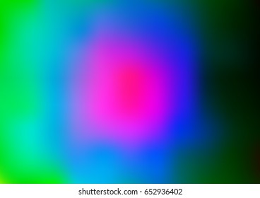 Dark Multicolor, Rainbow vector blurred template. An elegant bright illustration with gradient. The completely new template can be used for your brand book.