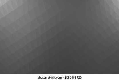 Dark Multicolor, Rainbow vector blurry triangle background. Colorful illustration in abstract style with gradient. A new texture for your design.