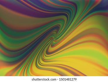 Dark Multicolor, Rainbow vector bokeh and colorful pattern. Glitter abstract illustration with an elegant design. The template for backgrounds of cell phones.