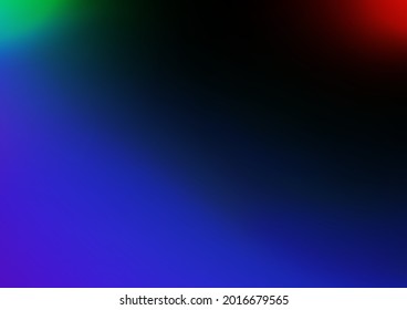 Dark Multicolor, Rainbow vector bokeh and colorful pattern. Colorful illustration in abstract style with gradient. A completely new design for your business.