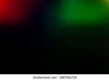 Dark Multicolor, Rainbow vector bokeh and colorful pattern. An elegant bright illustration with gradient. Design for your web site.