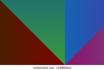 Dark Multicolor, Rainbow vector cover with colorful palette. Shining palette with spectrum of colors. Pattern of colors for design of ads, posters, banners.