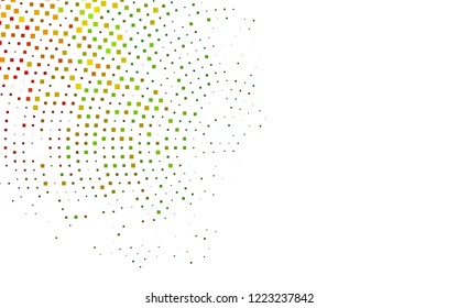Dark Multicolor, Rainbow vector cover in polygonal style. Beautiful illustration with rectangles and squares. Best design for your ad, poster, banner.