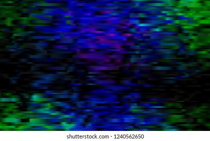 Dark Multicolor, Rainbow vector cover with long lines. Blurred decorative design in simple style with lines. The template can be used as a background.
