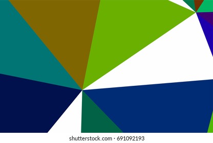 Dark Multicolor, Rainbow vector geometric simple minimalistic background, which consist of triangles on white background. Triangular pattern with gradient for your business design. 